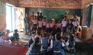 विद्या मंदिर बरगेवाडी येथे बालदिन उत्साहात साजरा