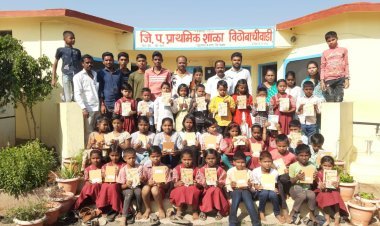 जिल्हा परिषद शाळा विठोबाचीवाडी येथे विविध उपक्रमांतर्गत शिवजयंती साजरी