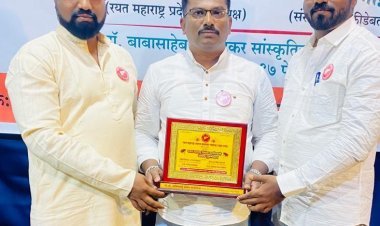 मुंबईचे आसिफ भाई साठविलकर यांना विशेष पदाधिकारी पुरस्कार