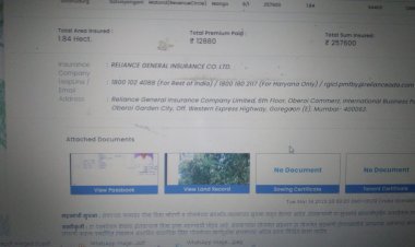 प्रधान मंत्री फसल बिमा योजना अंतर्गत मिळणाऱ्या मोबदल्यात शेतकऱ्यांची होतेय दिशाभूल