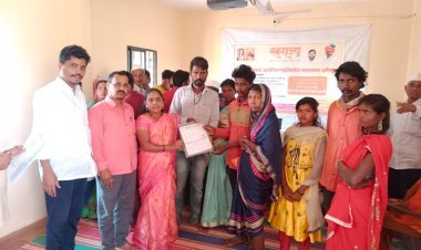 स्वराज्य संघटना आयोजित एकदिवसीय महाराजस्व अभियान मौजे कोळवन तालुका मुळशी येथे उत्साहात संपन्न