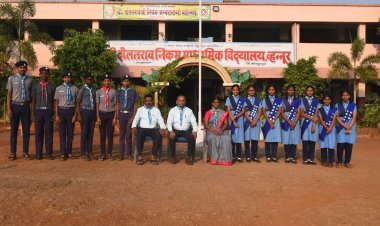 दौलतराव निकम विद्यालयाचे 15 विद्यार्थी स्काऊट गाईड राज्यपाल पुरस्कार प्राप्त