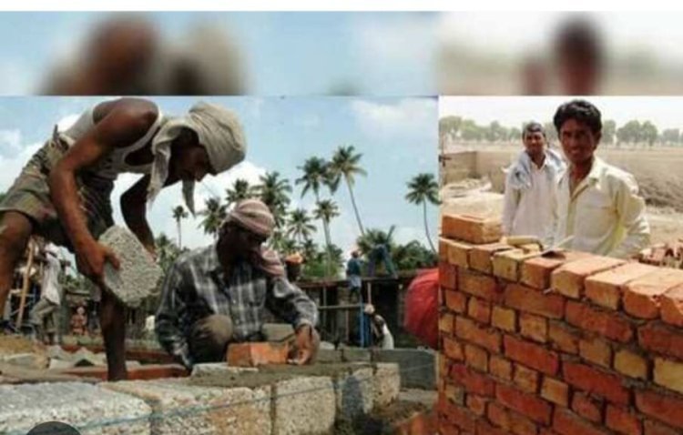 जनवादी बांधकाम कामगार मजदुर संघटनेचा नगरपंचायत राळेगाव  समोर दि.8 मार्च ला ठीया आंदोलन