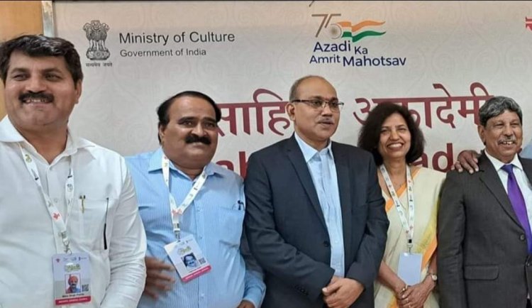 पानिपतकार विश्वास पाटील यांची साहित्य अकादमीच्या एज्युकेटीव्ह कौन्सिलवर बिनविरोध निवड