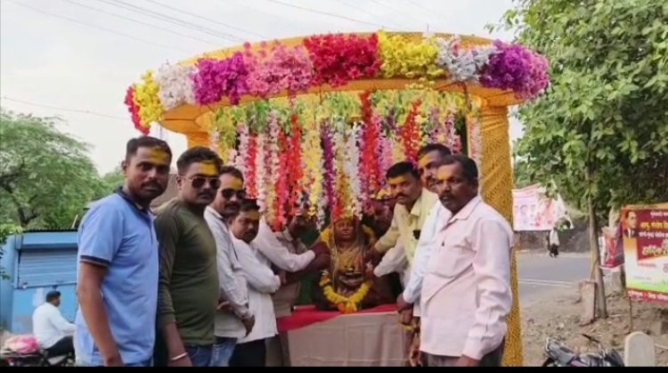 पुण्यश्लोक राजमाता अहिल्याबाई होळकर जन्मोत्सव दिन गुंडेवाडी साजरा