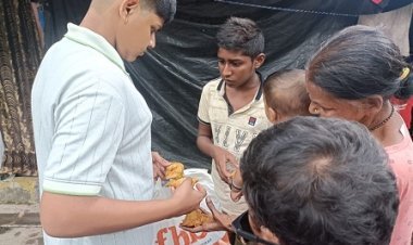 बालकलाकार आर्य तेटांबे याने गोरगरिबांना शाल आणि खाद्यपदार्थ वाटून वाढदिवस केला साजरा... !