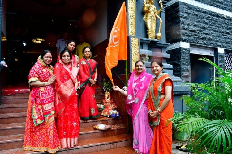 व्हिनस कॉर्नर येथील लक्ष्मी नारायण मंदिरात श्रीमद् भागवत कथेचे आयोजन