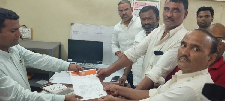 करवीर तालुक्यातील शेतकऱ्यांना तातडीने नुकसान भरपाई मिळावी; मनसेची मागणी