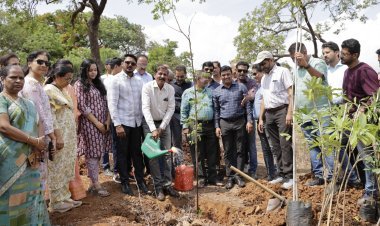 जागतिक पर्यावरण दिनानिमित्त  क्रिडाई कोल्हापूरच्या वतीने वृक्षारोपण...