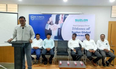 डी.वाय.पाटील पॉलिटेक्निकमध्ये सूजलॉन कंपनीचा कॅम्पस इंटरव्ह्यू