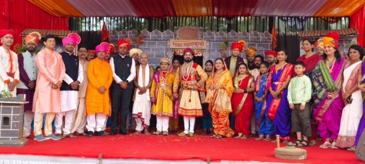 जिल्हा परिषद मध्ये शिवस्वराज्य दिन साजरा