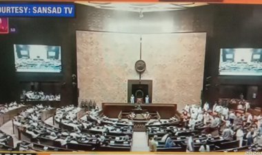 राज्यसभेत गोंधळ: मोदींचं भाषण ऐकायला विरोधकांचा नकार