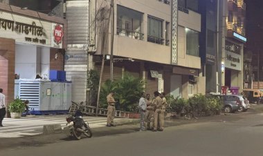 शिवसेनेच्या आंदोलनानंतर व्हीनस कॉर्नर परिसरात पोलिसांचा बंदोबस्त