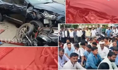 कल्याण नगर महामार्गावर भीषण अपघात; पाच ठार