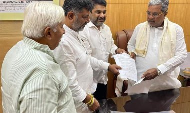 आमदार सतेज पाटीलांनी घेतली कर्नाटकच्या मुख्यमंत्र्यांची भेट