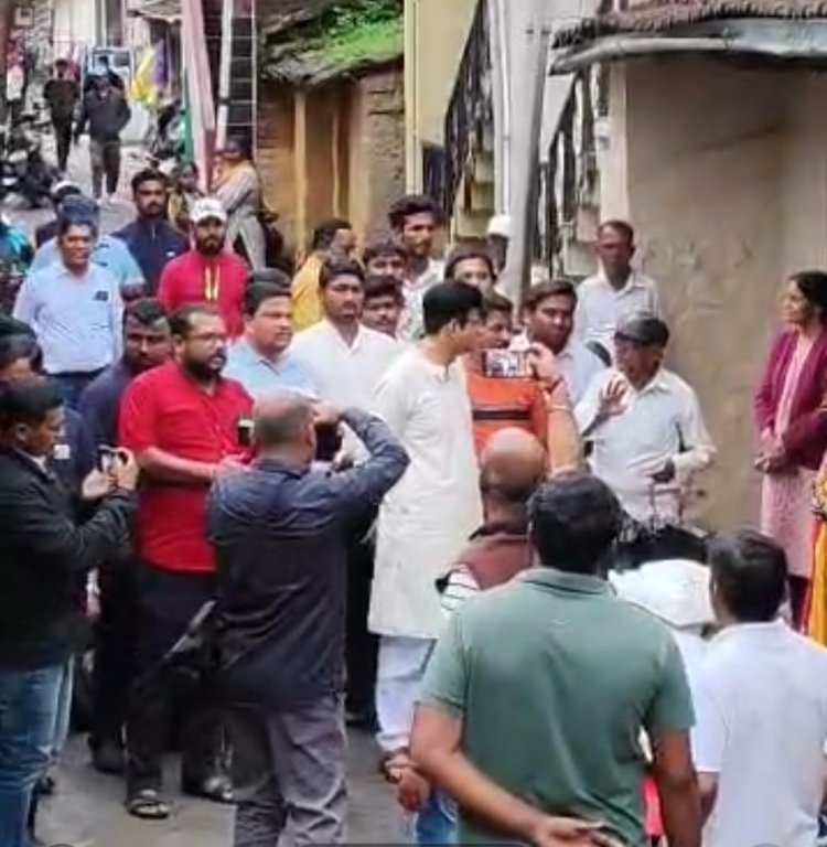 अतिवृष्टीने झालेल्या नुकसानीचे पंचनामे करून नुकसान भरपाई द्यावी-समरजितसिंह घाटगे