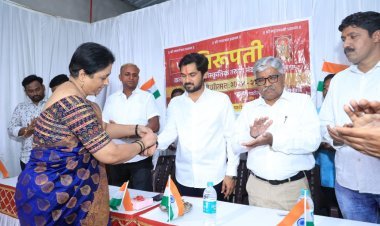 आमदार ऋतुराज पाटील यांचे अनोखे रक्षाबंधन!