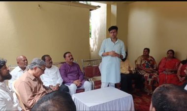 समरजितसिंह घाटगेंनी शिवसेना पदाधिकाऱ्यांची घेतली भेट