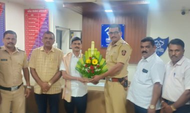 शिक्षक हाच खरा समाजाचा मार्गदर्शक : सहाय्यक पोलीस निरीक्षक हरिश्चंद्र गावडे