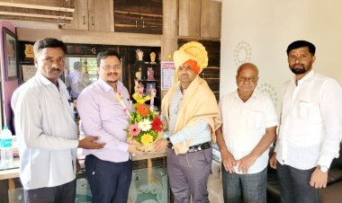 शिवसमर्थ आश्रम शाळेचे शैक्षणिक कार्य उल्लेखनीय-धान्य पुरवठा अधिकारी शिवाजी लांडे