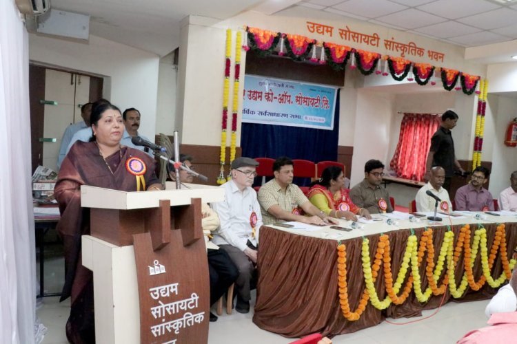 कोल्हापूर उद्यम को-ऑपरेटिव्ह सोसायटीची सभा खेळीमेळीत