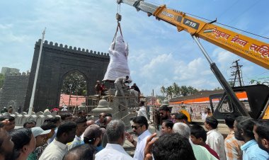 काँग्रेस नेते राहुल गांधी यांच्याहस्ते उद्या शुक्रवारी कसबा बावड्यात छ. शिवाजी महाराजांच्या पुतळ्याचे अनावरण