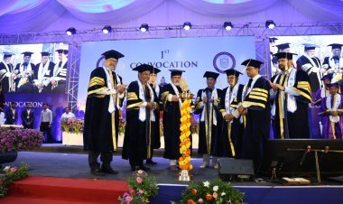 डी. वाय. पाटील कृषी व तंत्र विद्यापीठाचा पहिला दीक्षांत समारंभ उत्साहात संपन्न