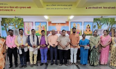 देशमुख शिक्षण समूहात शिक्षकांचा सत्कार