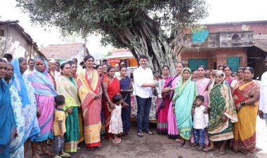 आमदार प्रकाश आबिटकर यांचे गावां-गावांत जल्लोषी स्वागत