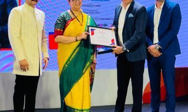 संजय घोडावत यांना फेमिना अचीव्हर्स अवॉर्ड प्रदान
