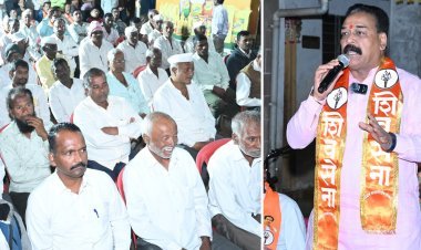 राधानगरीत के पीं ची मशाल पेटली असून तिच्या उजेडात 'प्रकाश' पडणार : संजय पवार