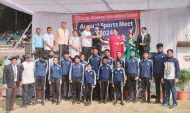 संजय घोडावत इंटरनॅशनल स्कूलमध्ये वार्षिक क्रीडा महोत्सव उत्साहात संपन्न