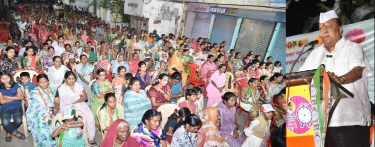 समरजीत घाटगेंनी शक्तिपीठची अधिसूचना खोटी असल्याचे सिद्ध केल्यास निवडणुकीतून माघार घेतो - पालकमंत्री हसन मुश्रीफ