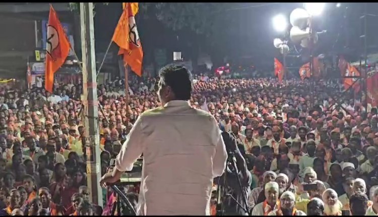 स्वार्थी के.पी.पाटलांनी सर्व मोठी पदे घरात ठेवून कार्यकर्त्यांना वा-यावर सोडले-महायुतीचे उमेदवार आमदार प्रकाश आबीटकर