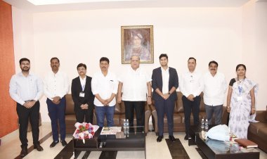 नूतन मंत्री हसन मुश्रीफ , प्रकाश आबिटकर यांचे विमानतळावर स्वागत