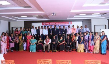 ट्रेनिंग फॉर ट्रेनर्स या CBSE प्रशिक्षण कार्यक्रमाचे संजय घोडावत इंटरनॅशनल स्कूलमध्ये आयोजन