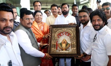 मा.आम. जयश्री जाधवांकडून मुख्यमंत्री शिंदेंचं कोल्हापुरात भव्य स्वागत!