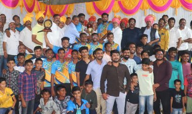 जिल्हास्तरीय  व्हाॕलीबाॕल स्पर्धेत मुरगूडच्या राणा प्रताप संघाने पटकावले विजेतेपद