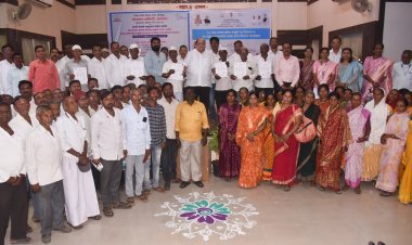 घरकुले १०० दिवसांत पूर्ण झाल्यानंतर कुटुंबीयांच्या चेहऱ्यावर आनंद फुलेल :  वैद्यकीय शिक्षण मंत्री हसन मुश्रीफ