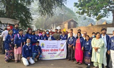 'इंडियन पोलीस मित्र भारत' संघटनेची स्वच्छता मोहीम संपन्न