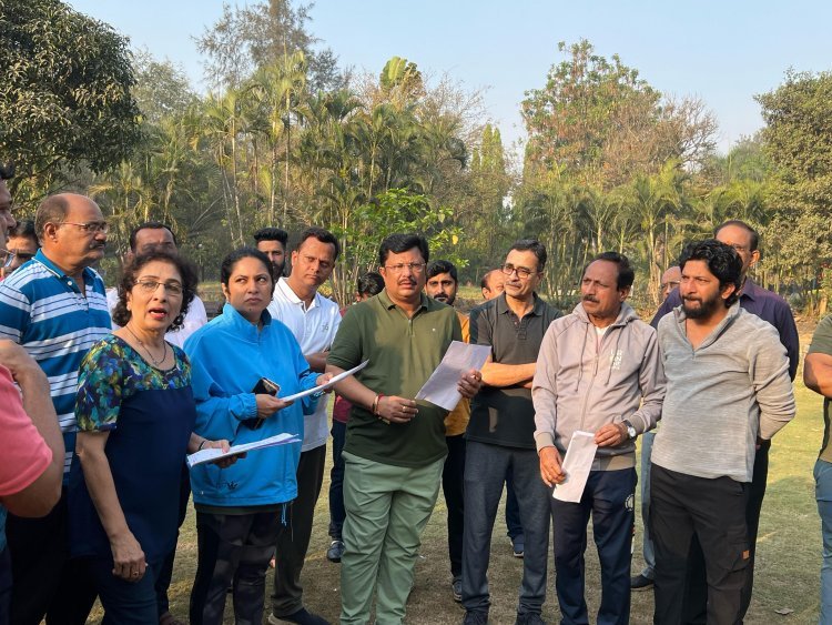 महावीर गार्डन सुशोभीकरण विकास आराखडा तयार करा : आ. राजेश क्षीरसागर