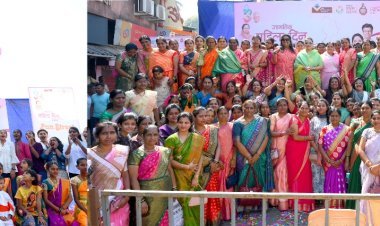 कागलमध्ये महिलांनी घेतला फन स्ट्रीटचा आनंद