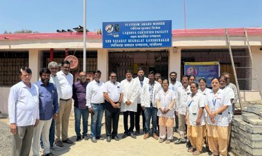 'रोटरी सेंट्रल' कडून गांधीनगर वसाहत रुग्णालयास दोन आर.ओ.वॉटर फिल्टर प्रदान