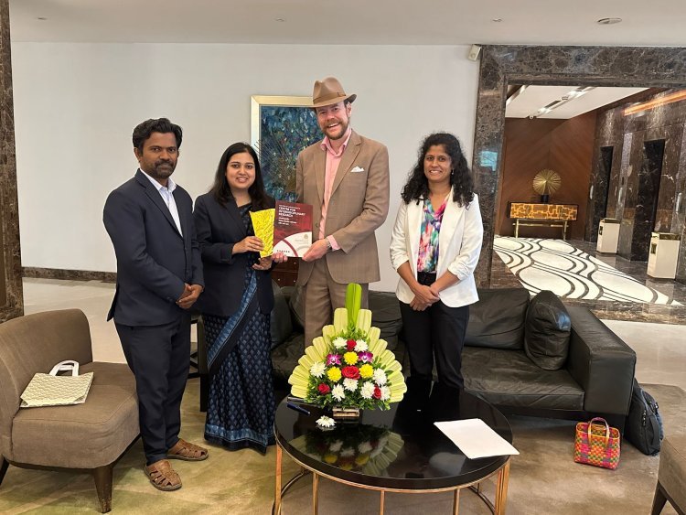 मिड स्वीडन युनिव्हर्सिटीच्या प्रतिनिधींची डी. वाय. पाटील अभिमत विद्यापीठास भेट
