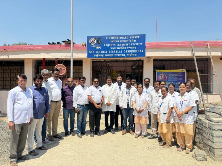 'रोटरी सेंट्रल' कडून गांधीनगर वसाहत रुग्णालयास दोन आर.ओ.वॉटर फिल्टर प्रदान