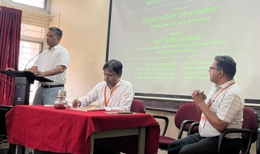 शाश्वत विकासाद्वारे राष्ट्रनिर्मितीत युवकांनी योगदान द्यावे: सिद्धार्थ शिंदे