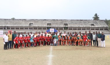 "चंद्रकांत चषक -२०२५" फुटबॉल स्पर्धेत खंडोबा तालीम मंडळासह श्री शिवाजी तरुण मंडळ विजयी
