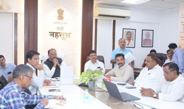 कोल्हापूर - सांगली राष्ट्रीय महामार्ग NH 166 भूसंपादन प्रक्रियेतील समस्यांबाबत मंत्रालयात बैठक संपन्न ..!