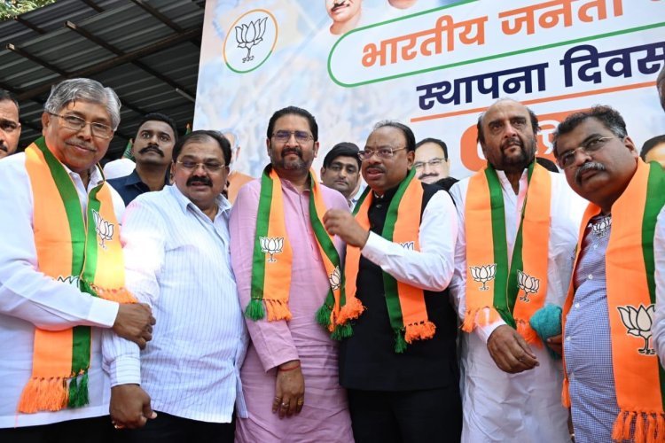 माजी आ. संजय घाटगे, पांडुरंग बरोरा यांचा भाजपामध्ये प्रवेश..!