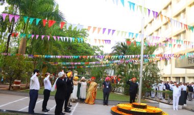 जिल्हा परिषद कोल्हापूर येथे महाराष्ट्र दिन उत्साहात साजरा